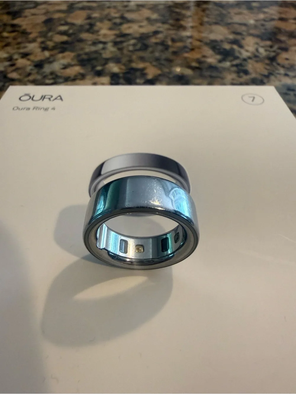 Oura Ring 4 size 7 in Silver
